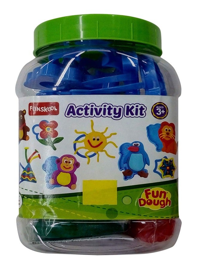 Funskool Fun Dough Activity Kit - Multi Colour Bottle - Image 1